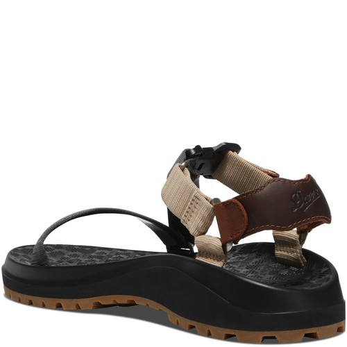 Danner 35384 Men's Wallowa Nylon Grizzly Brown/Dark Shadow Hiking Trail Sandal - Picture 3 of 5