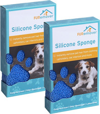 FURemover Pet Hair Remover, 2-Pack, for Car, Clothes, Couch