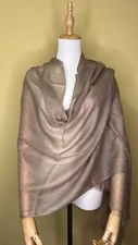 100% Pure Certified Cashmere Pashmina Shawl - Handwoven Himalayan Luxury Wrap