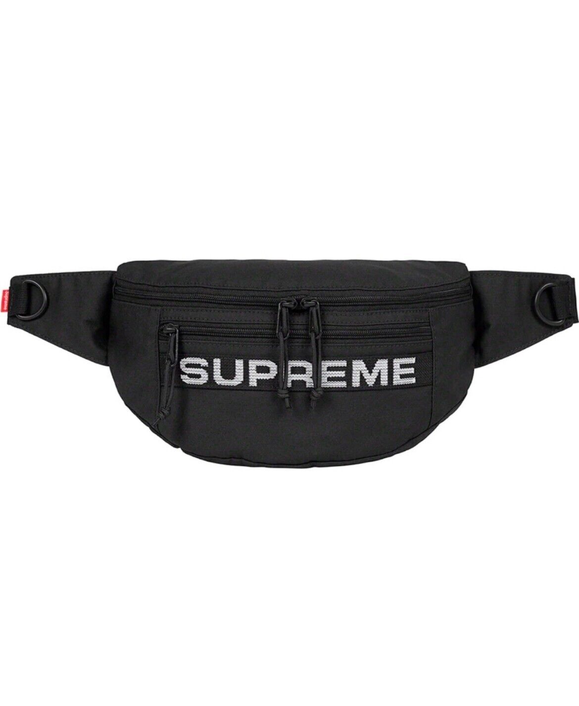 Supreme Military Waist Bag Fanny Pack Crossbody Bag Black - SS23 ...