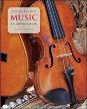 Music: An Appreciation - Roger Kamien, 0073526568, hardcover