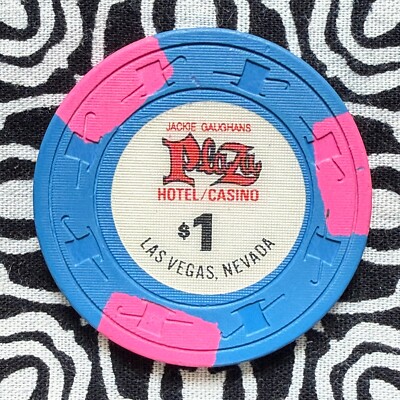 Union Plaza Hotel $1 Jackie Gaughans Las Vegas, Nevada Gaming Casino Chip B25
