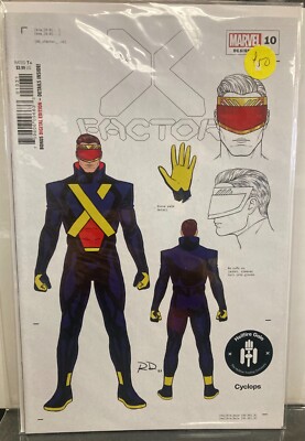 X-FACTOR #10 (2021) 1:50 DAUTERMAN DESIGN VARIANT MARVEL COMIC BOOK X-MEN