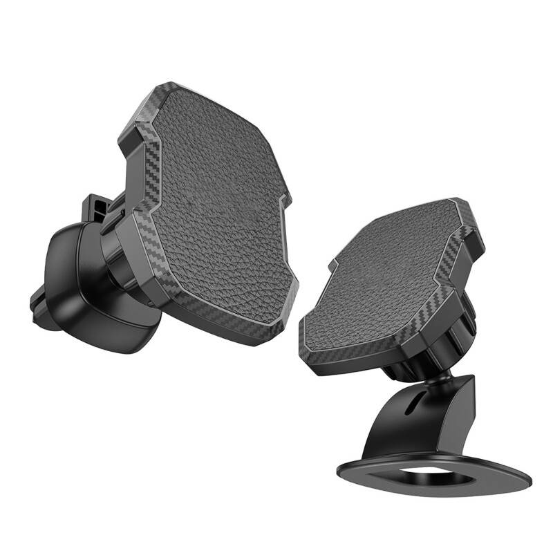 Car Phone Stand ABS & Silicone Car Phone Mount Multifunction Phone-image