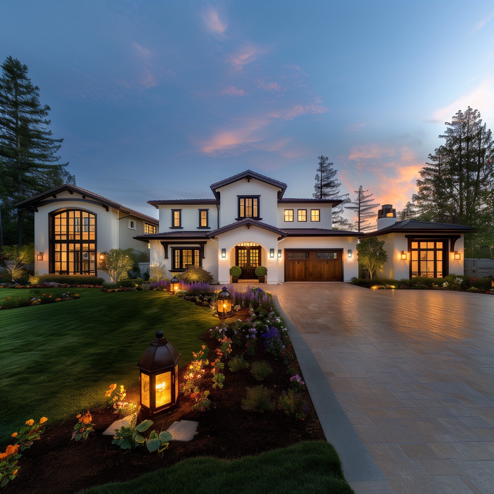 2PCS Outdoor Wall Lights Dusk to Dawn Sensor Outdoor Sconce Vintage Waterproof