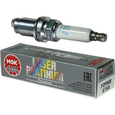 NGK Laser Platinum Premium Zündkerze 5758 Typ PZFR6R Zünd kerze | eBay
