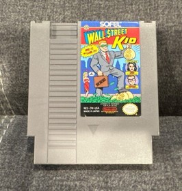 Wall Street Kid Nintendo NES ~ In Original Box! ~ Works Great! ~ Fast Shipping!