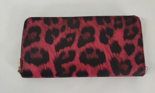 PORTAFOGLIO DONNA KARISMA ROSA E NERO LEOPARDATO X165 - Picture 5 of 8