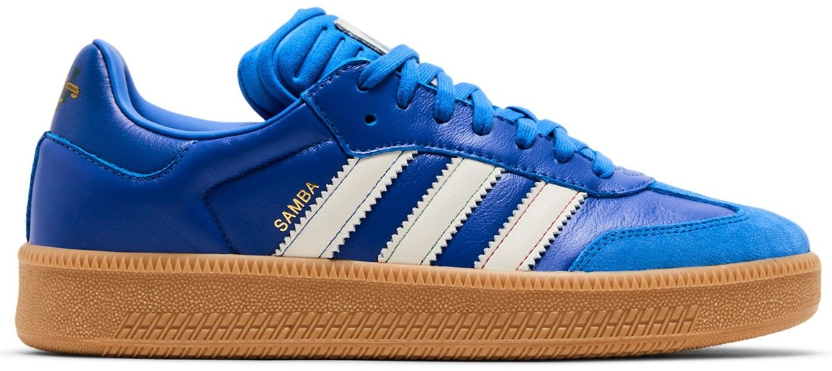 JI0865] MENS ADIDAS Samba XLG 'Blue White Gum' | eBay
