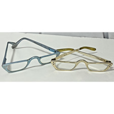 2 Vintage 1950s 60s Reading Cat Eye Glasses Liberty Prescription Eyeglasses