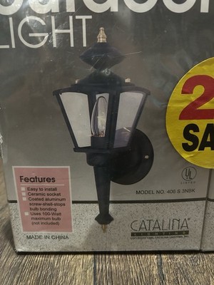 Catalina Outdoor Lighting  Model 406 S 3nbk