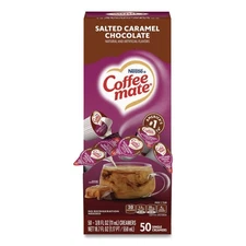 Coffee-mate 77197 Liquid Coffee Creamer - Salted Caramel Chocolate (50/Box) New