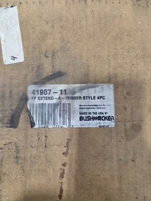 Bushwacker 41907-11 extend a fender ( S10 / S10 Blazer) ( NON ZR2)