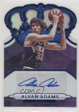2018-19 Panini Crown Royale Crown Auto Blue 27/35 Alvan Adams #CA-AAD Auto s3g
