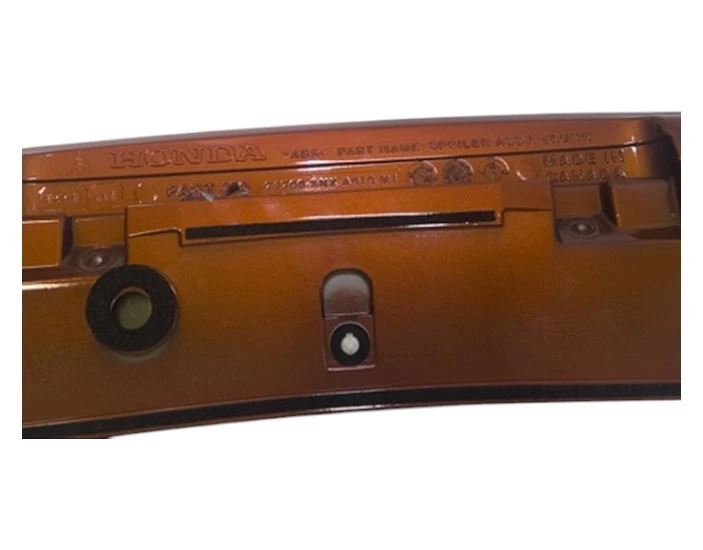 Honda Civic 2019-2011 alerón 71705-SNX-A01ZR NUEVO OEM Foto 4 de 4