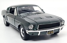 Greenlight 1/18 Bullitt '68 Ford Mustang GT 390 Steve McQueen Diecast Model Car 