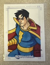 2007 Rittenhouse DC Universe Mark Dos Santos Sketch Card 1/1 Captain Marvel Jr.