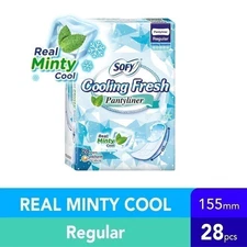 Sofy Cooling Fresh Panty Liners (3 Packs) Slim Thin Comfort 28pcs Each