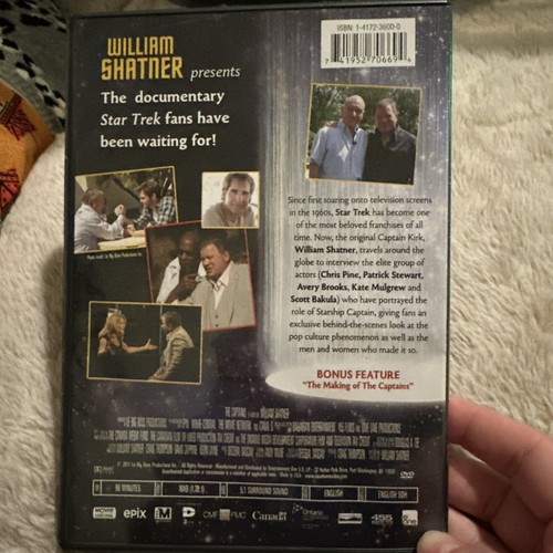 The Captains (DVD,2011) William Shatner - Picture 4 of 4