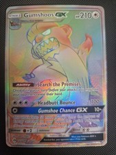 Gumshoos GX 157/149 - Rainbow Secret Rare - Sun & Moon Base Pokemon Card