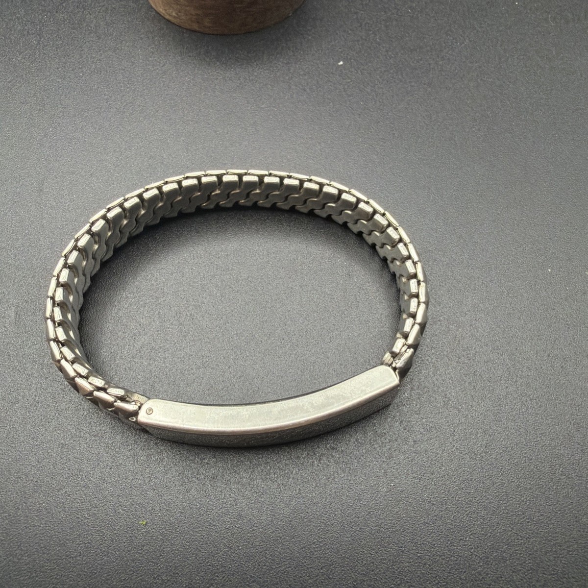 643. Vintage Speidel ID Bracelet Inscribed Hilda | eBay