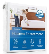 Linenspa Mattress encasement zip lock new unopened 