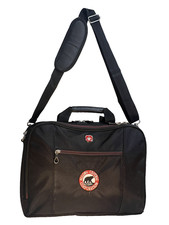 EUC Swiss Gear black 15 laptop computer case shoulder bag carry-on briefcase