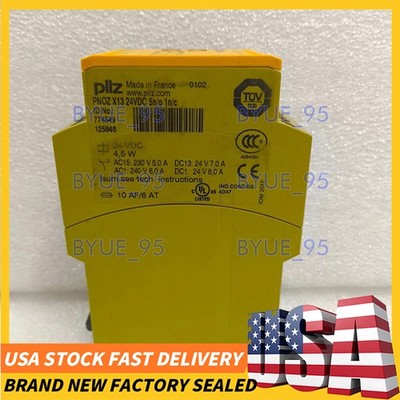 774549 - Brand New Pilz Safety Relay 7A Max Current DC13 Working Condition