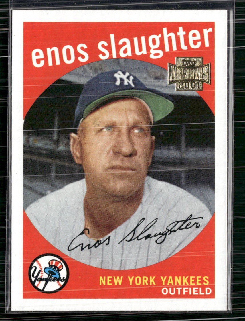 2001 Topps Archives #110 Enos Slaughter