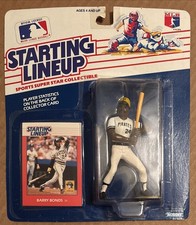 1988 Barry Bonds Kenner Starting Lineup Pittsburgh Pirates MLB