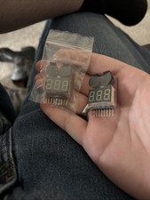 LiPo battery voltage tester and low voltage buzzer alarm