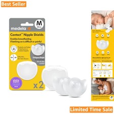 Hygienic Nipple Shields with Case - Silicone 20mm Ideal for Breastfeeding Moms