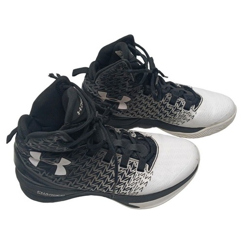 UNDER ARMOUR Men Clutchfit Drive 3 Basketball Shoes Size 7 White & Black Sneaker - Picture 4 of 10