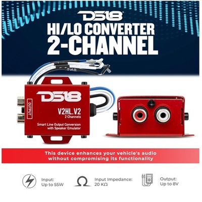 Aftermarket Amplifier Converter - Signal Sensing Technology