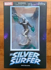 Marvel Gallery Silver Surfer PVC Statue Diorama Diamond Select Toys Figure New