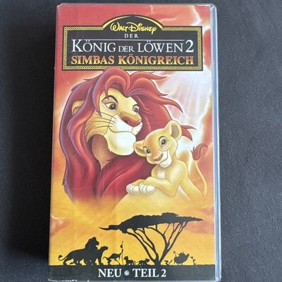 Walt Disney, Der König der Löwen 2 - Simbas Königreich, Original VHS, Sammler