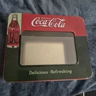 Vintage COCA COLA Drink Soda Photo Box Tin 8"x6.5"  Coke Retro Decor Storage