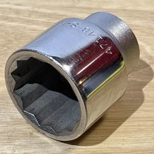 SK Tools 1-1/2" Shallow Socket 3/4" Drive 12 Point S-K 47148 USA