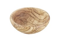 Olivenholz Schale Ø 15 Cm, H: 6 Cm, 0,5 Liter, Aps, GrüN, Unikat