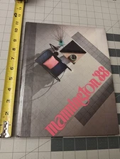 MANNINGTON 1988 Flooring Catalogue Linoleum Vinyl  w/ photos Vintage Layouts