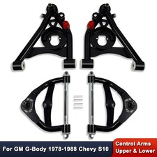For Gm G-body 1978-1988 Chevy S10 1982-2004 Tubular Upper Lower Control Arms