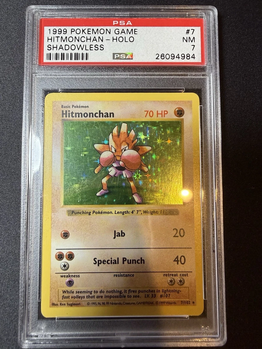 Pokémon TCG Base Set Grade 7 Individual Collectible Card Game