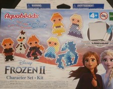 New Aquabeads Disney Frozen 2 II Craft Kit Character Set Anna Elsa Olaf Kristoff