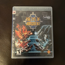 Sony The Eye of Judgment PS3 T Strategy Game Disc w/ Case Manual NTSC-U/C