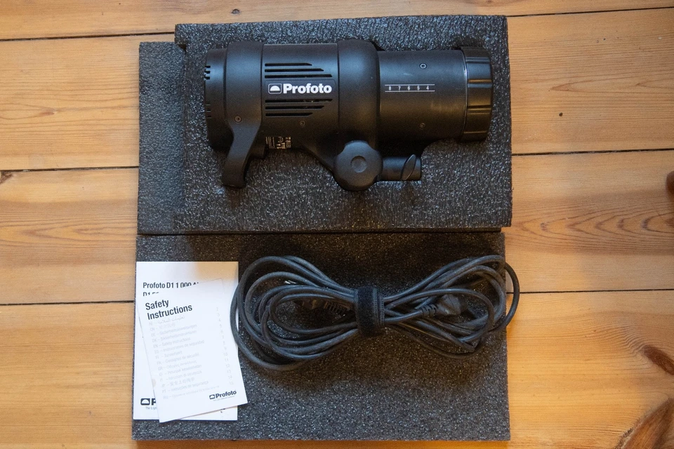 Profoto D1 500 Air Studioblitz Blitz Sehr gut erhalten 500 w/s Monolight - Bild 2 von 4