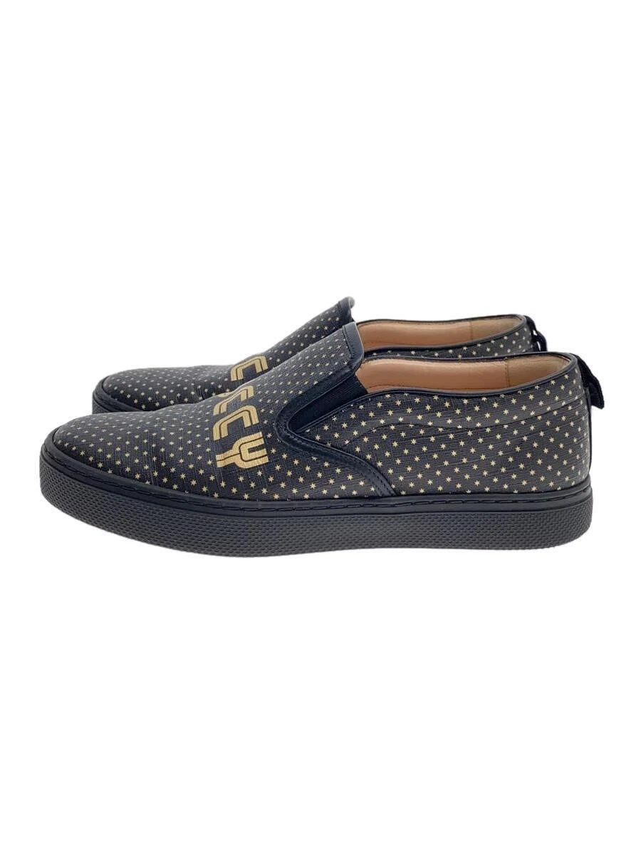 Baskets Gucci noires PVC taille US   Occasion, hauteur semelle 27,5 cm 2 cm