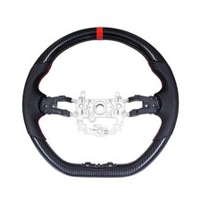 Sports Hydro Dip Wred Ring Carbon Steering Wheel For 2022 Acura Integra A-spec