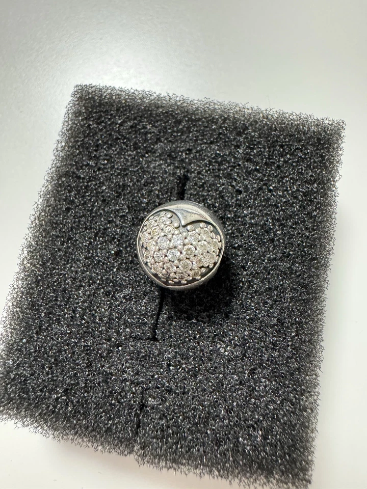 Pandora Clip Charm Love of my Life 925 Sterling Silber Zirkonia-Pavé 791053CZ - Bild 4 von 4