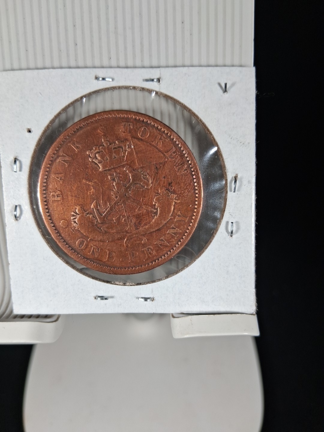 1850 CANADA 1 PENNY TOKEN