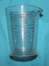 Eastman Kodak Vintage Glass Photographic Measuring Beaker